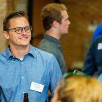 Guests at the Engineering Design Project Preview Event